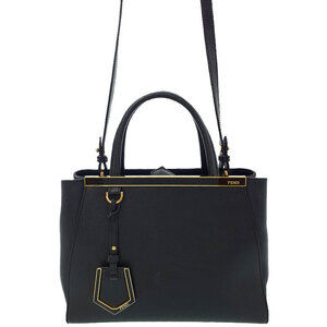 Fendi Toujours Leather Calfskin 2way Shoulder Bag